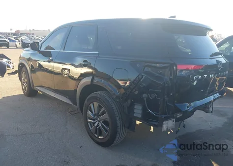 2022 Nissan Pathfinder S 2Wd z USA, uszkodzony, nr VIN 5N1DR3AA9NC220187
